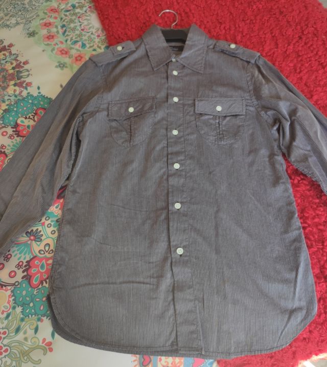 Camisa manga larga de Zara