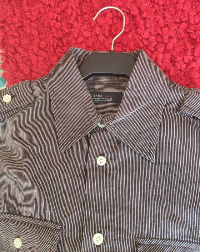 Camisa manga larga de Zara