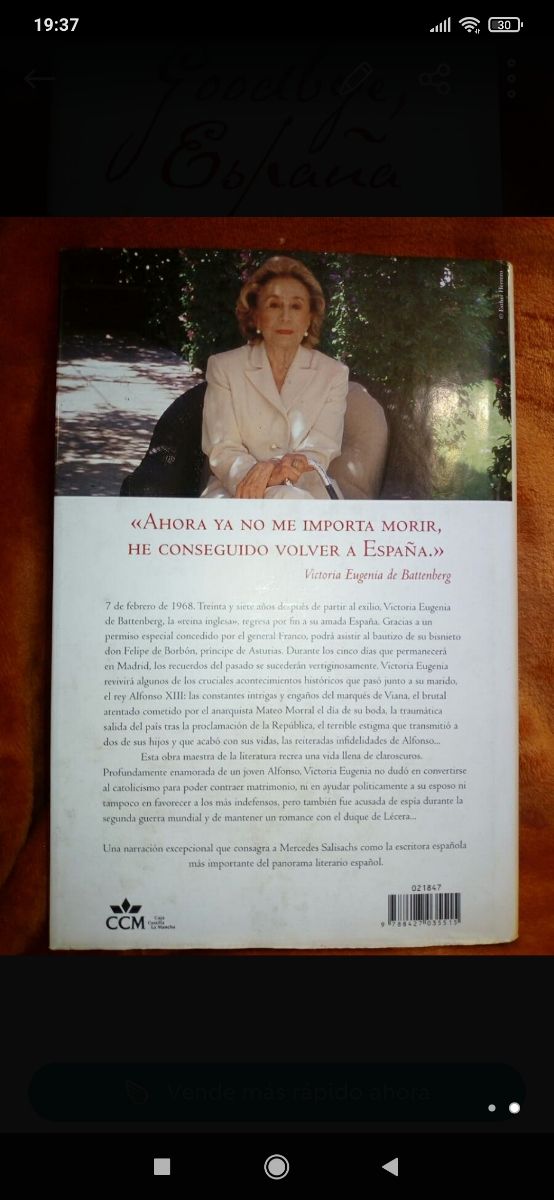 Goodbye España. Mercedes Salisachs