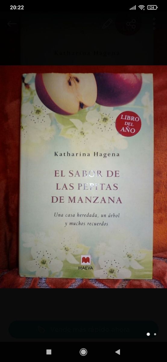 El sabor de las pepitas de manzana. Katharina Hage