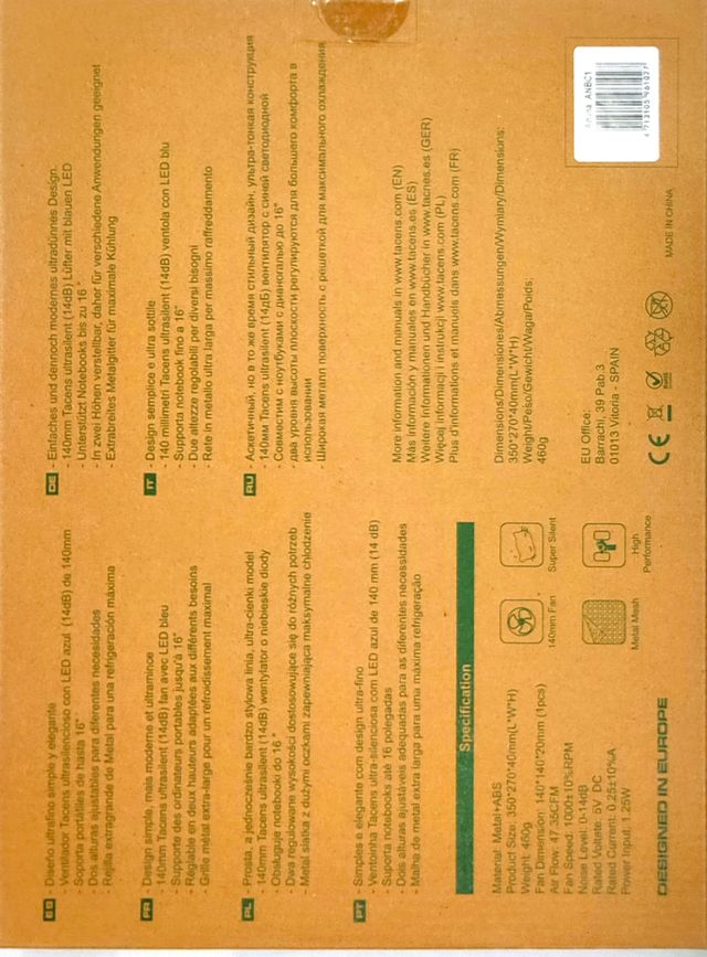 🟢OFERTA🟢 Ventilador para portátil