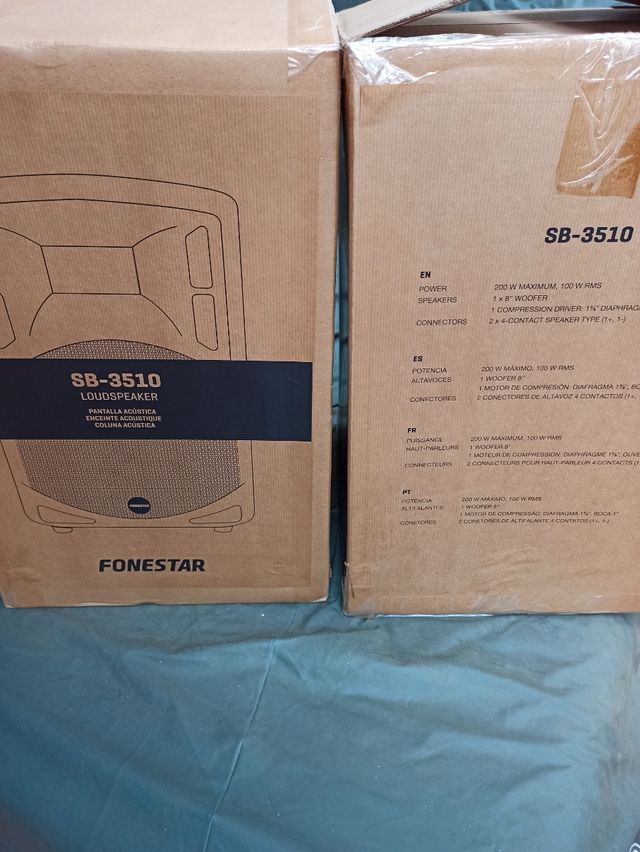Altavoces Fonestar SB 3510