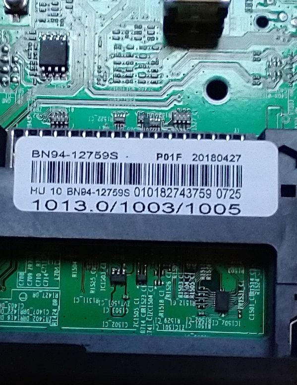 Placa base TV Samsung 32"