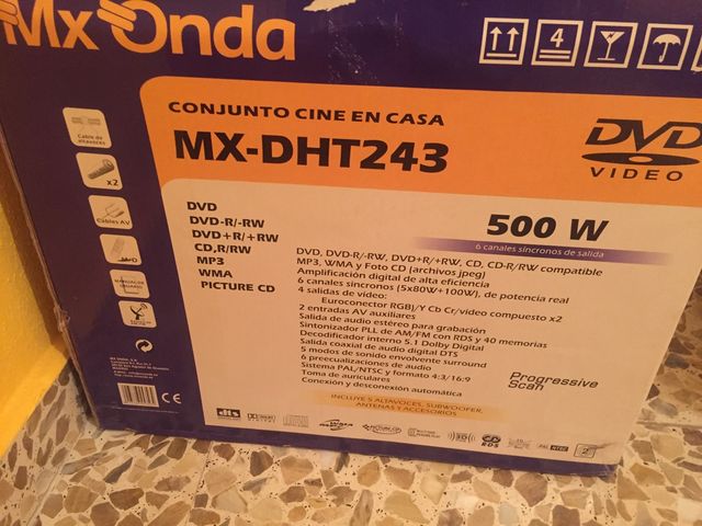 Home cinema Mx Onda.