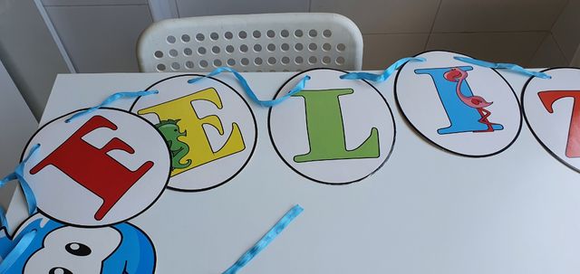 Cartel Feliz Cumpleaños