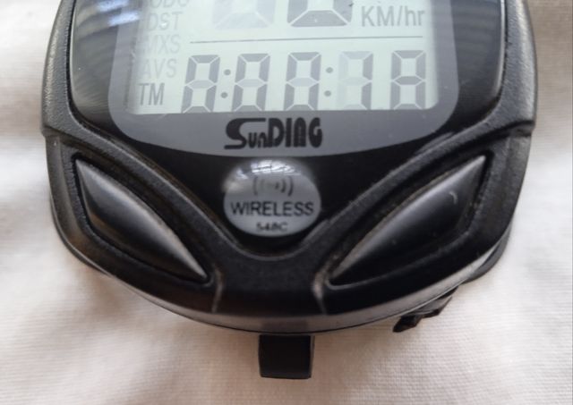 Cuentakilómetros LCD inalámbrico para bicicleta