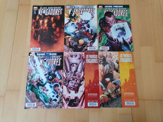 Los poderosos Vengadores del 1 al 36