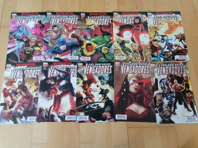 Los poderosos Vengadores del 1 al 36