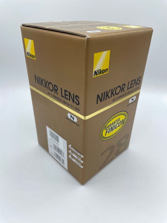Objetivo Nikon AF-S 28mm f1.8G