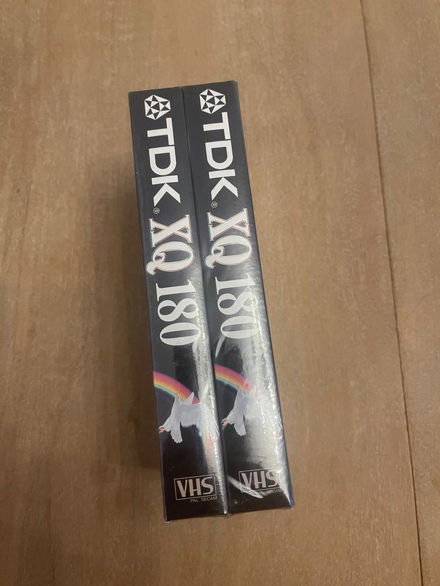 VHS Pack de 2 cintas PRECINTADO