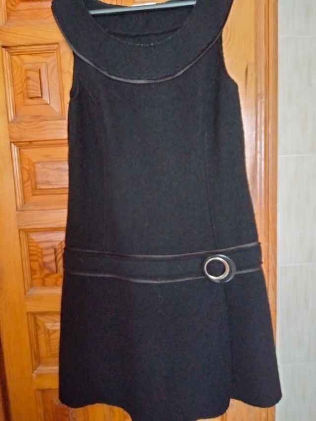 vestido negro talla l