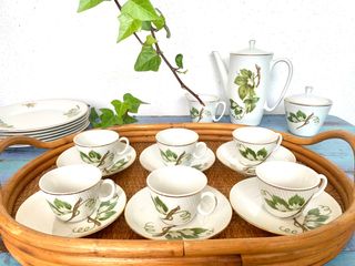 Antiguo juego de café.