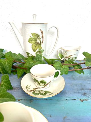 Antiguo juego de café.