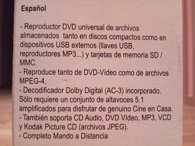 Reproductor DVD