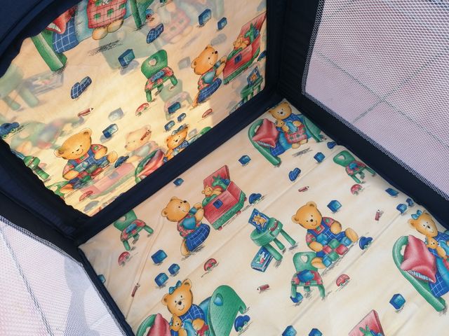 Cuna de viaje bebés marca LIDL