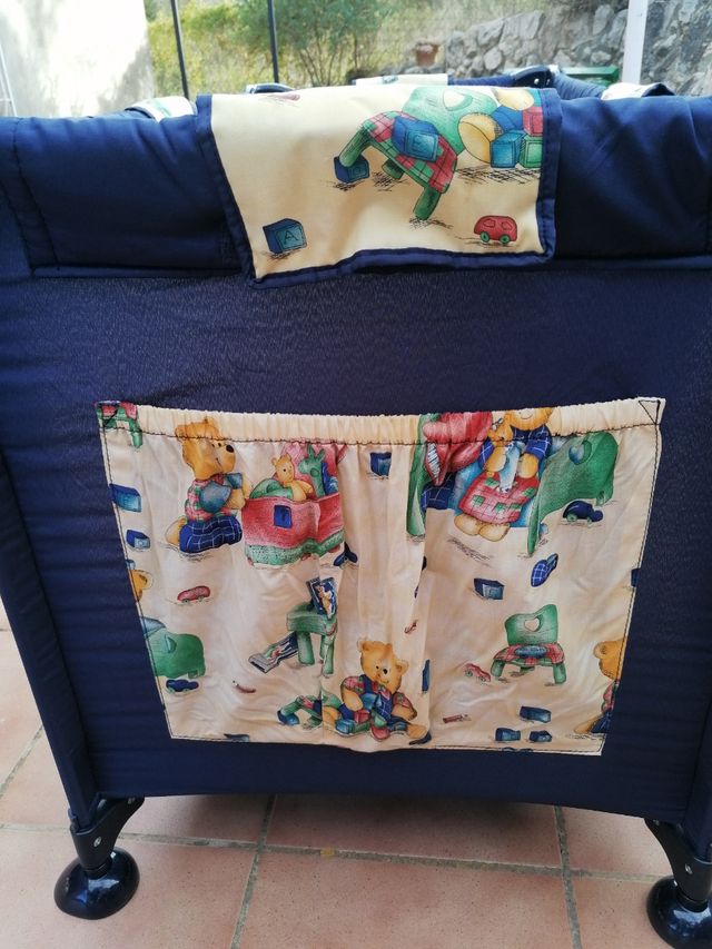 Cuna de viaje bebés marca LIDL