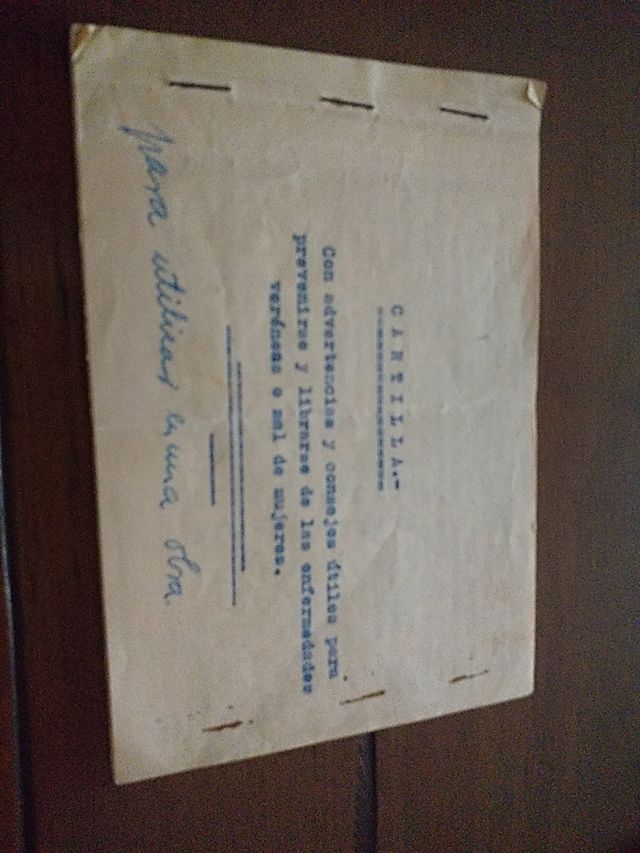 Coleccionismo militar. Cartilla