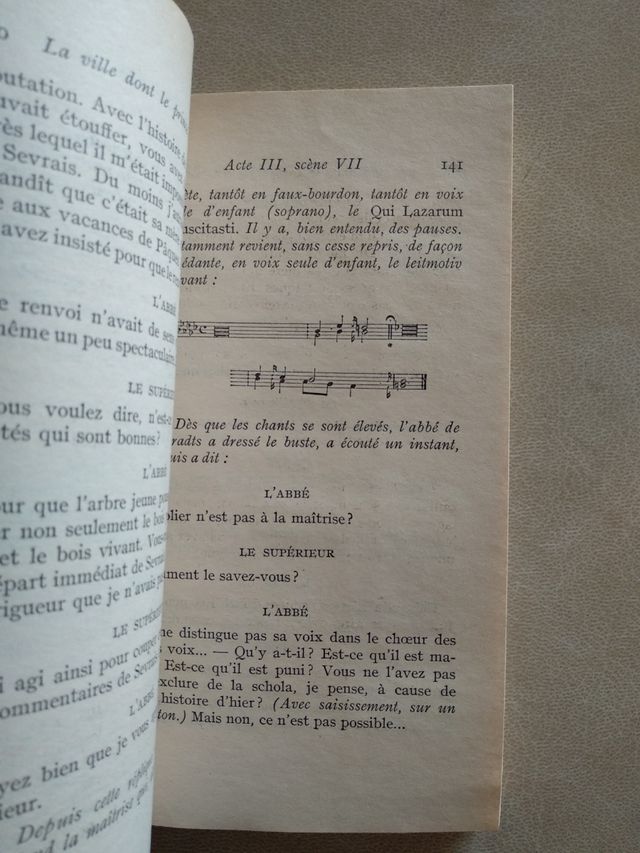 LA VILLE DONT LE PRINCE EST UN ENFANT (Montherlant