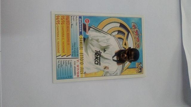 mundicromo 98/99 - 484 ETO'O