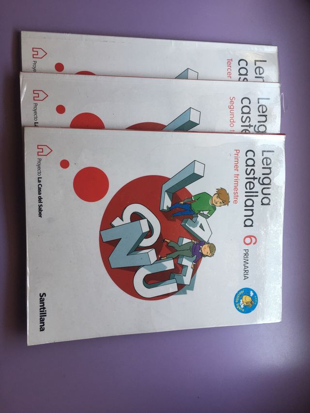 Libros lengua 6 primaria