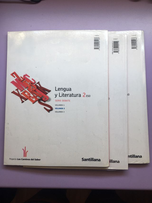 Libros lengua y literatura 2ESO