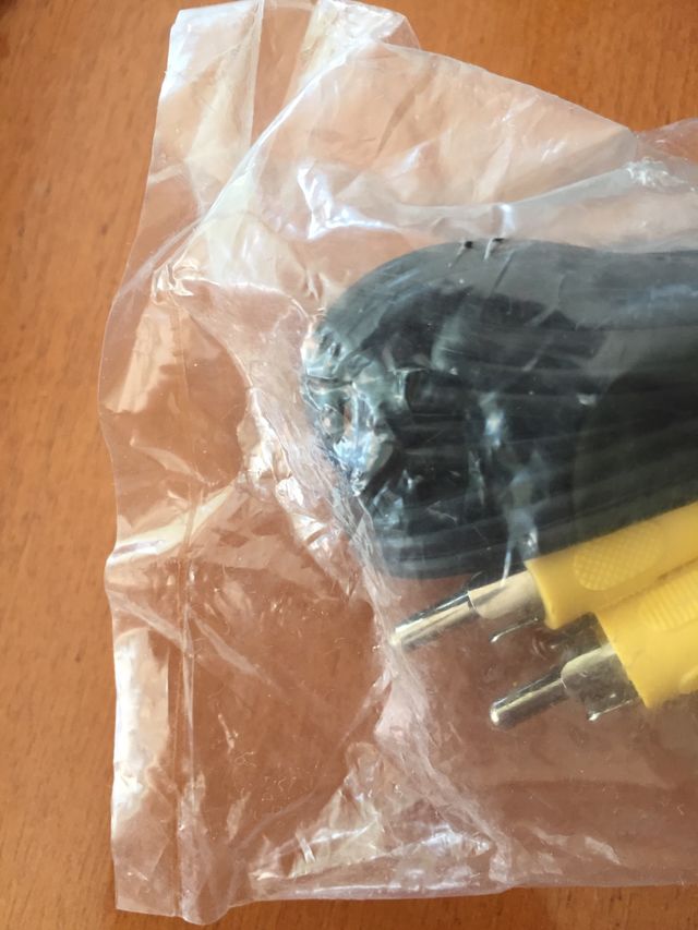 Cables 3 rca a 3 rca audio y vídeo 