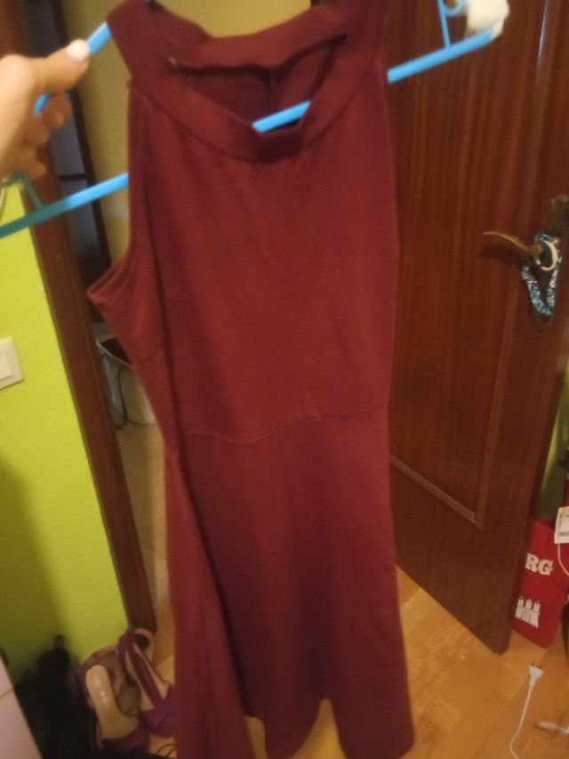 vestido granate xs Shein