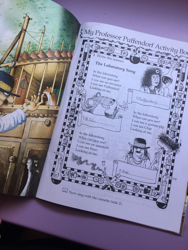 Libro inglés "professor puffendorf's"