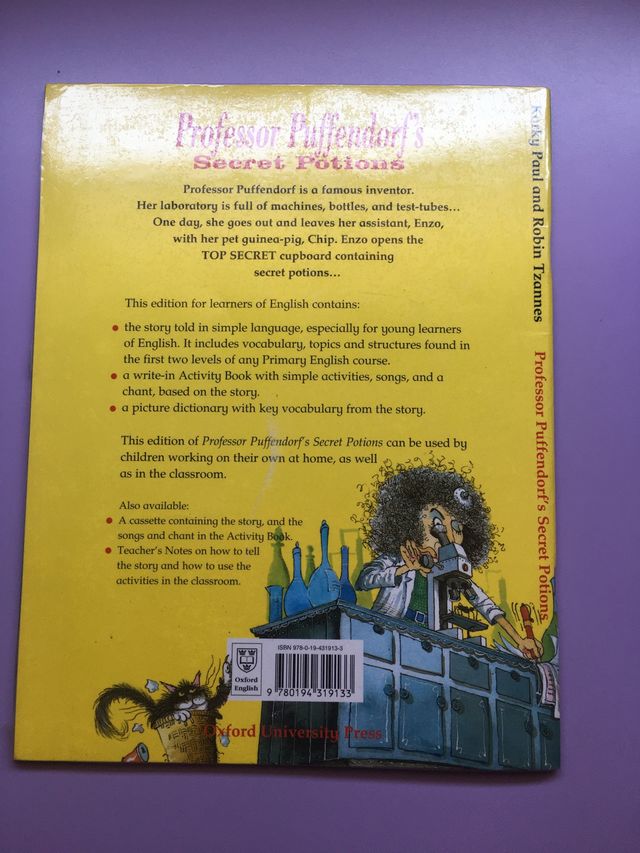 Libro inglés "professor puffendorf's"