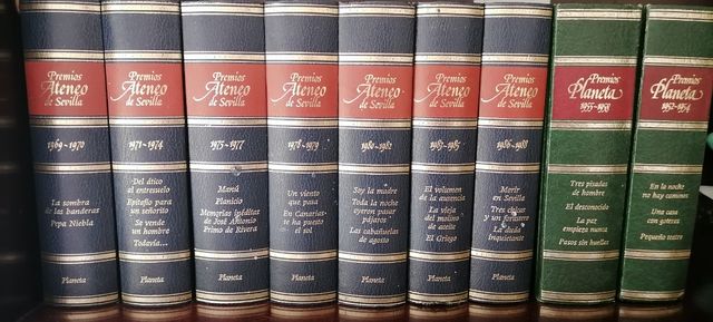 Colección libros Premios Ateneo Sevilla