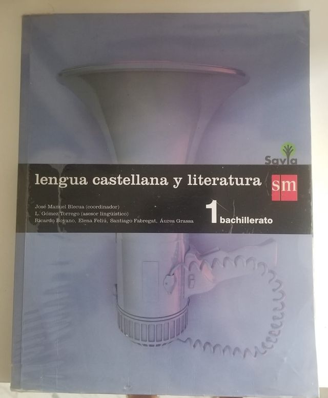 Libro de primero de bachillerato