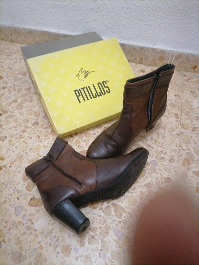 Botines piel T40 PITILLOS