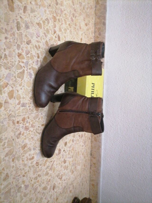 Botines piel T40 PITILLOS