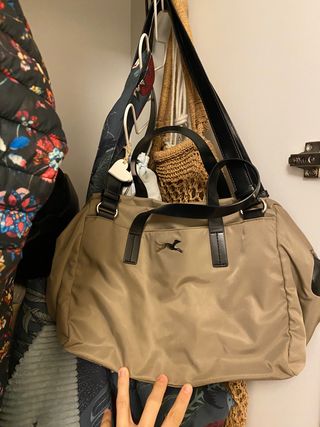 NUEVO! Bolso Bimba y Lola beige y negro de segunda mano por 42 EUR en  Girona en WALLAPOP