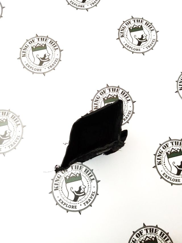 #44 KOTH: POUCH NEGRO TACTICO CON VELCRO