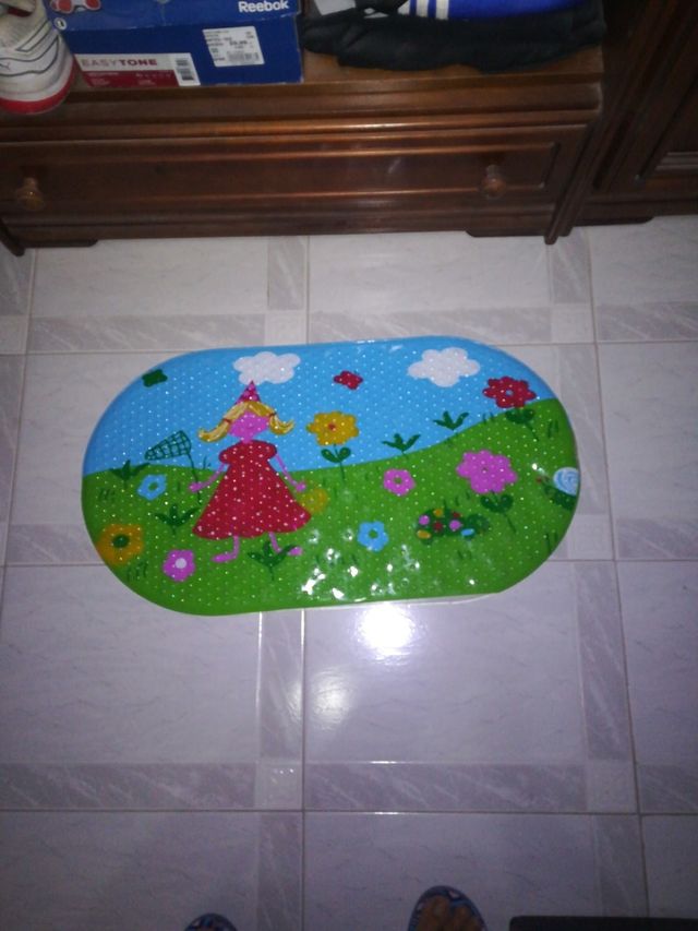alfombra bañera