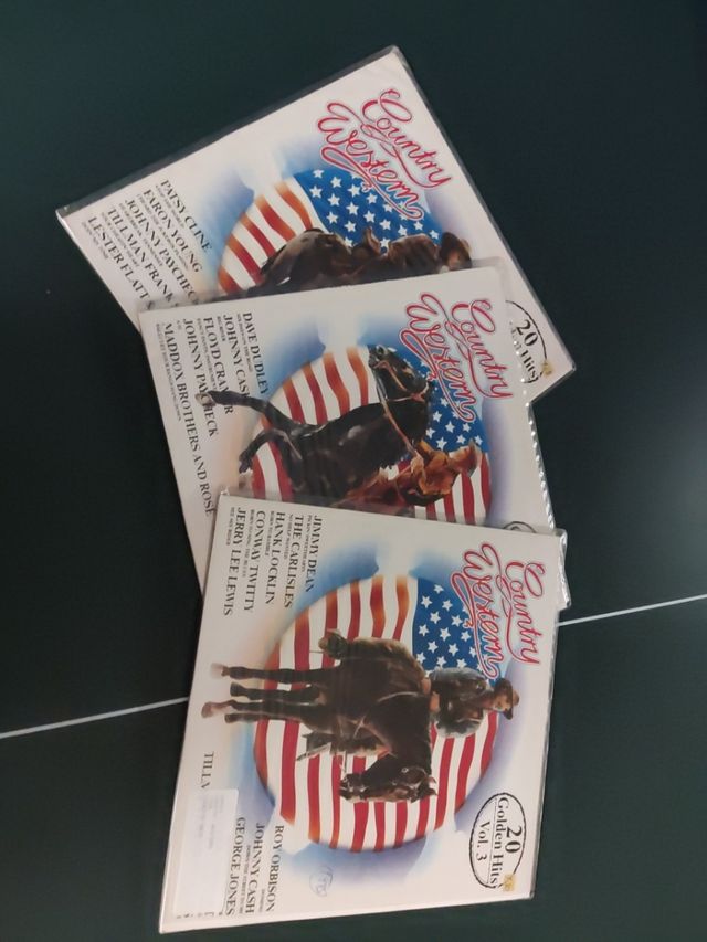 Country Western 3 discos de vinilo