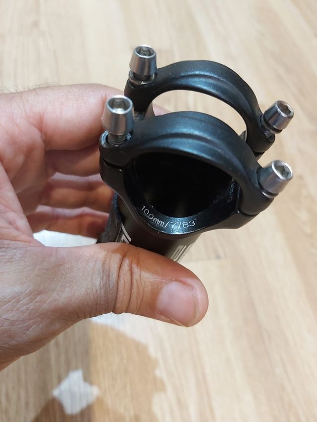 Potencia Bicicleta EVO 100mm +_7grados