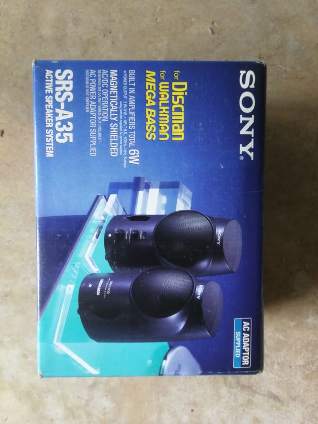 Altavoces musica Sony SRS-A35
