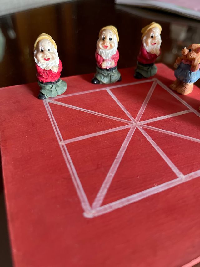 Tres en raya artesanal