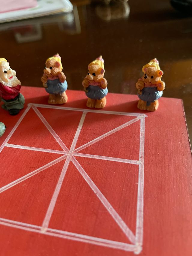 Tres en raya artesanal