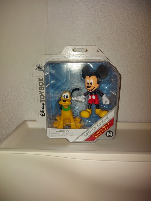 DOS MUÑECOS DISNEY MICKEY Y PLUTO