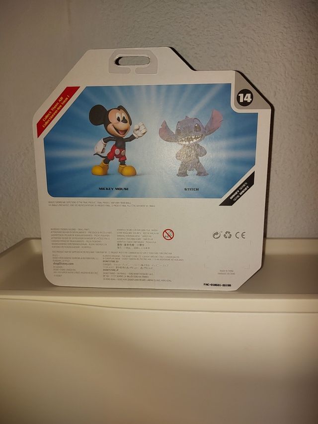 DOS MUÑECOS DISNEY MICKEY Y PLUTO