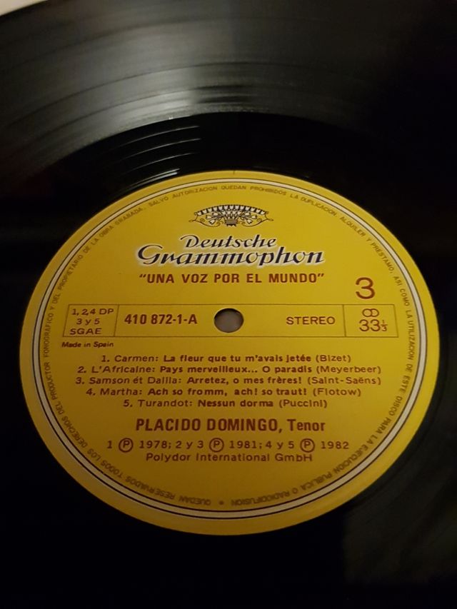 Placido Domingo - Una voz por el mundo - 1984