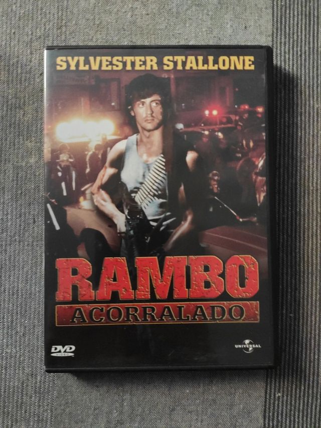 cuatrilogía Rambo acorralado en dvd
