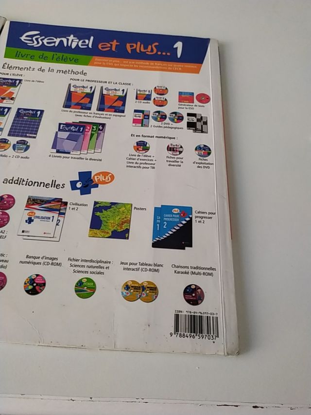 Regalo libro Essentiel et plus 1. Frances  Eso