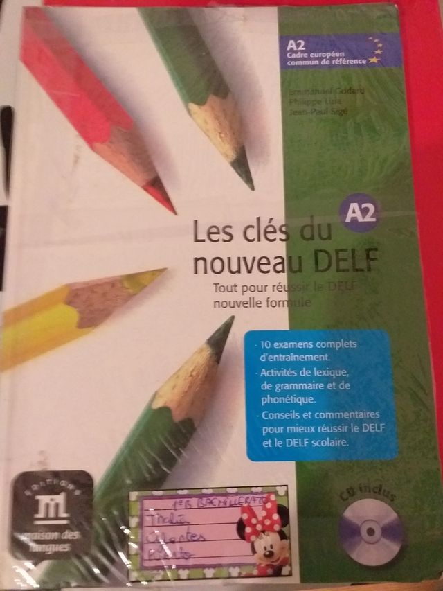 Vendo libro de Francés 1 ° Bachillerato. 