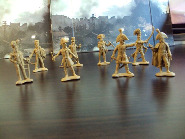 CHINTOYS, WELLINGTON'S STUFF, 1/32, 8 FIGURAS