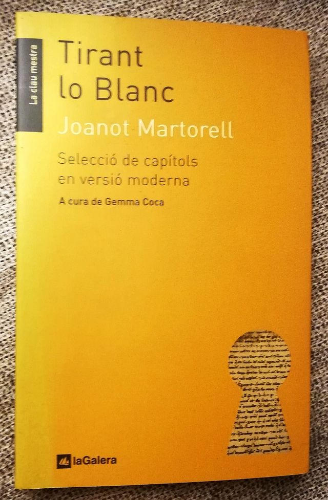 Libro Tirant lo Blanc
