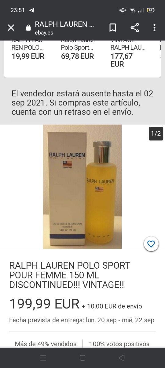 Ralph Lauren Polo Sport vintage